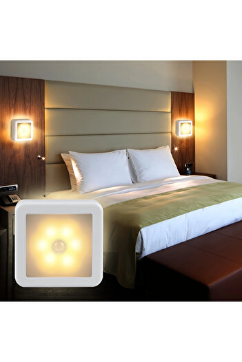 Choice Warm Light A Motion Controlled Human Body Sensor LED Night Light Smart Battery Operated WC Bedside L