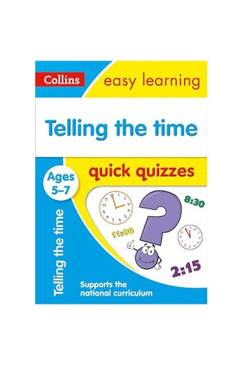 Harper Collins Easy Learning KS1: Telling The Time Quick Quizzes