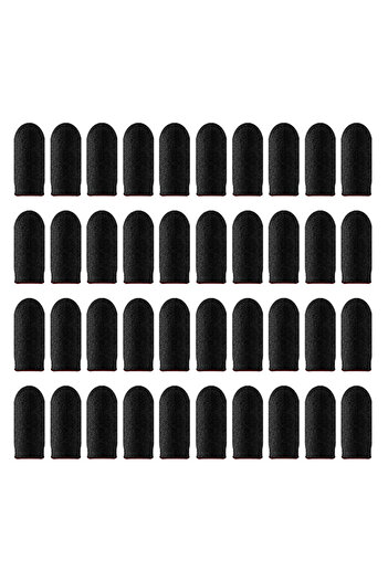 Choice 40PCS Black 20/40pcs Gaming Finger Cover Game Controller Suitable For PUBG LOL Anti Sweat Scratch To