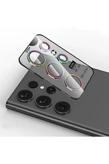 Choice For S25 Ultra varicolored Senior Camera Tempered Glass Lens Protector For Samsung Galaxy S25 Plus S2