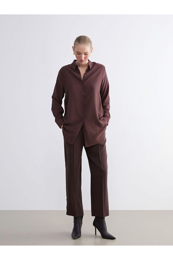 LC Waikiki Sparkling Selections from Shining Store |   Women's Trousers with Elastic Waistband