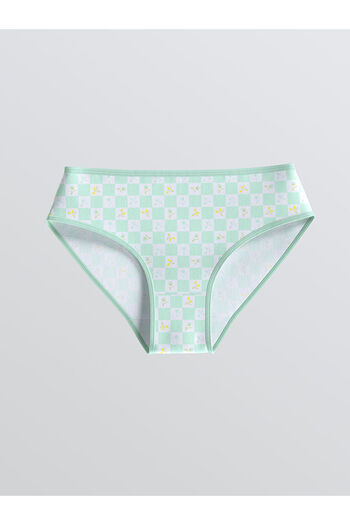 LC Waikiki Sparkling Choices from Shining Store |   Floral Girl's Underwear 3-Piece Set