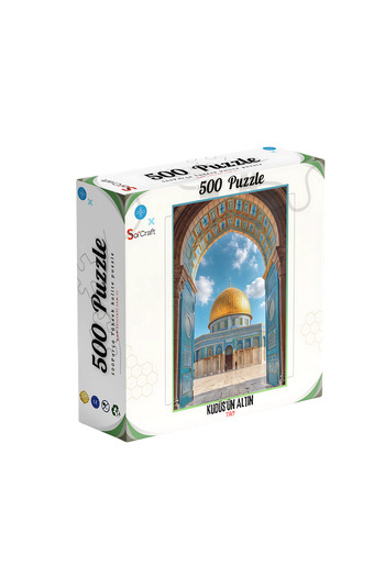 Soi Craft 500 Parça Puzzle Kudüs’ün Altın Tacı