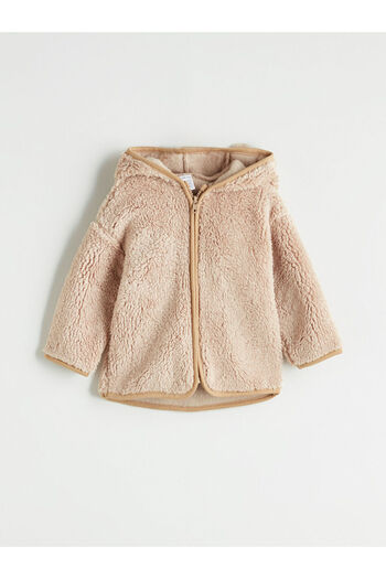 LC Waikiki Sparkling Choices from Shining Store |   Hooded Plush Baby Boy Cardigan