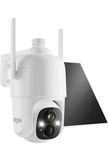 Generic Dzees Solar Security Cameras Wireless Outdoor, 2K Battery Powered Security Camera, 360° PTZ Camera