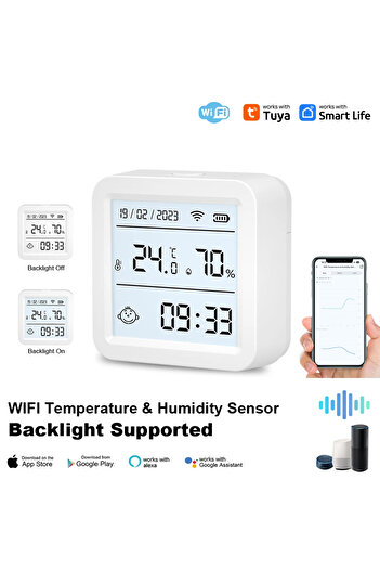 Choice TH06 WiFi Tuya Smart WIFI Temperature and Humidity Sensor Hygrometer Thermometer with LCD Display In