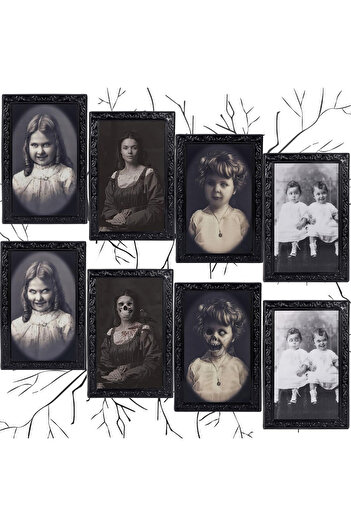 YeahBoom Set of 4 photo frames, PVC, black, 22 x 28 cm