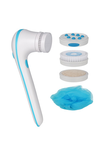 TSUMAB Electric Body Cleansing Brush with Interchangeable Heads – Full Body Spa Massager