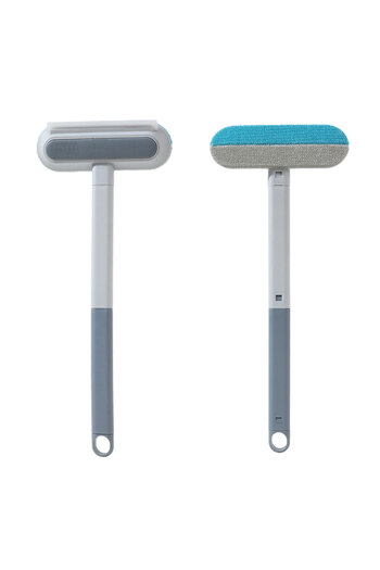 APWIKOGER Gray Pet Hair Remover Multifunctional Pet Hair Removal Brush Long Handle Dog Clothes Brush Lint Brus