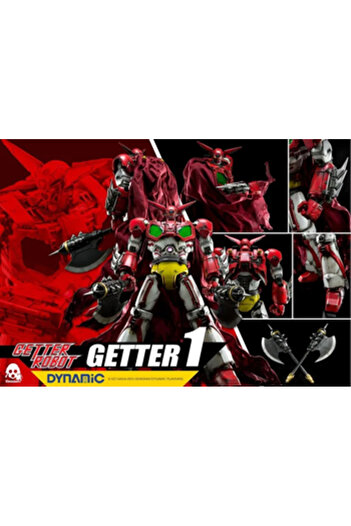 ThreeZero 3A Getter Robot Getter 1 Red Limited Figure Model