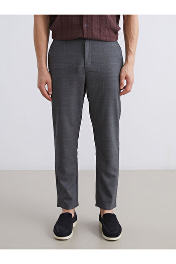 LC Waikiki Anthracite Slim Fit Men's Trousers