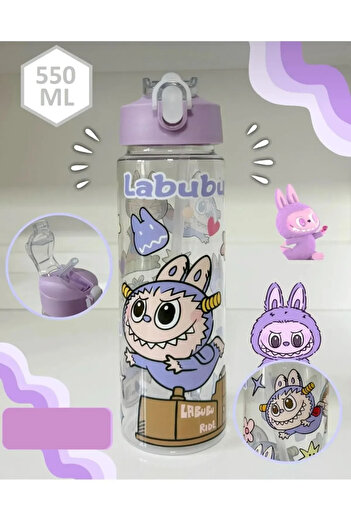 UNDERGROUND TRADE Labubu Water Bottle, Lockable Lid, Odor-Free, Tritan Healthy Water Bottle, New Model