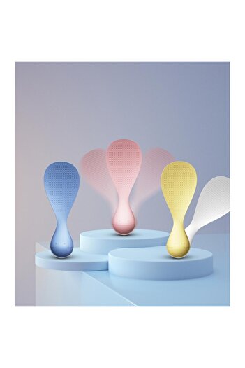 Flippy Heat-Resistant Rice Spoon with Non-Slip Base, Flippy, Blue, Ideal for Cooking and Serving