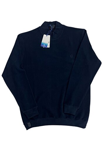 lacaton Unisex Plus Size Fishman Collar Long Sleeve