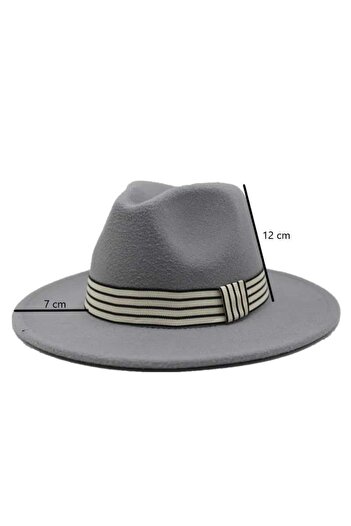 Pursehuit Women's hat, gray, Daga