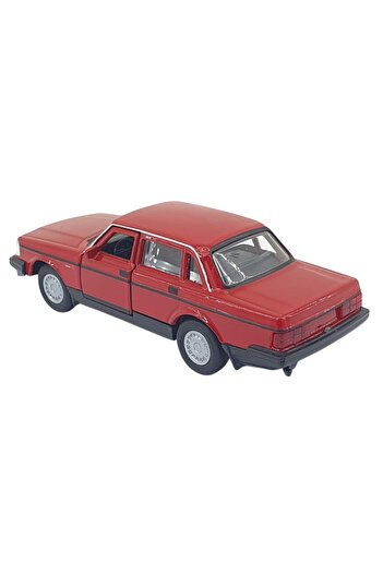 Vardem سيارة فولفو 240 GL موديل 1:32 - 43784 - أحمر
