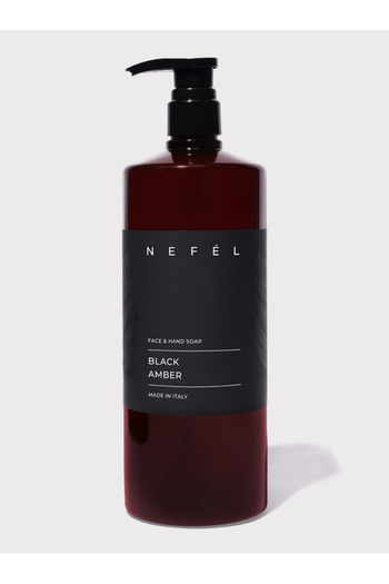 NEFEL INTERCHEM BLACK AMBER FACE AND HAND SOAP 1L