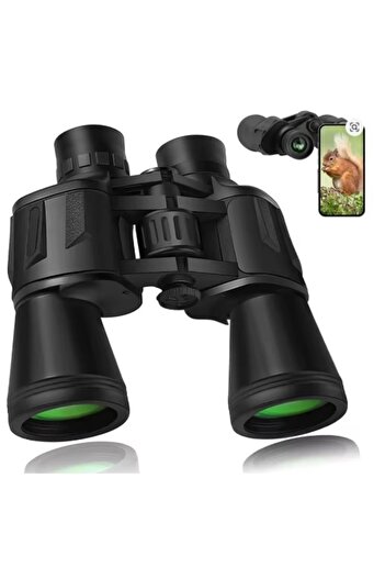 RBEN Professional Binoculars for Adults with Smartphone Adapter – BAK4 Prism & FMC Lens, High-Power