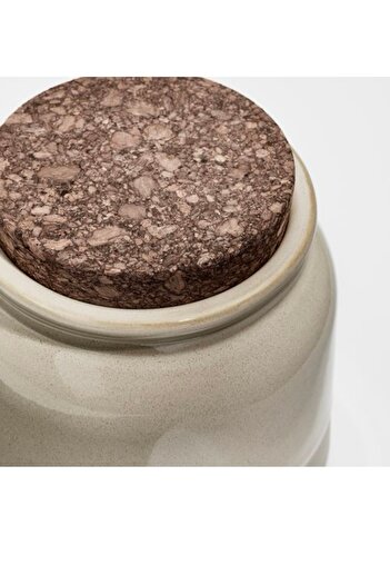 IKEA Brugdhaj Ceramic Jar 0.3Lt