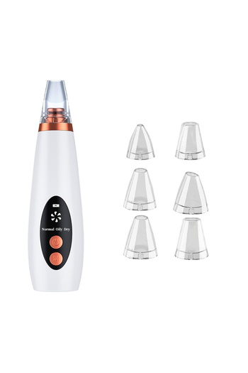 NEO Aparat indepartat puncte negre, Neo™ Premium, cu vacuum, 3 Puteri ajustabile, 6 capete, Ingrijire