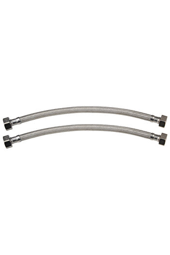 Evotools Flexible FI-FI Stainless Steel Connector 1/2-1/2 inch 800 mm