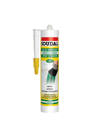 Soudal Mastic Acrilic, Alb, Soudal, 280 ml