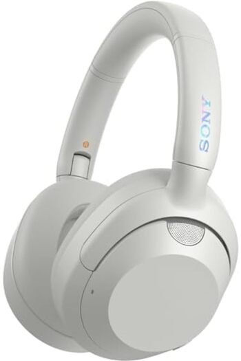 Sony ULT WEAR Wireless Noise Cancelling Headphones, Ultimate Deep Bass, 30 hours battery life, Clear