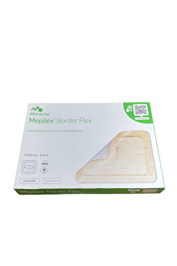 MÖLNLYCKE HEALTH CARE لصقات ميبيلكس مقاس 20cm*15cm الصعبه وقرح الفراش (العلبه : خمس حبات )