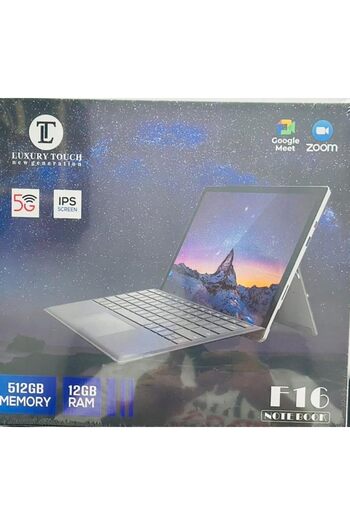 LUXURY Touch F16 Notebook Tablet, 12GB RAM, 512GB Storage