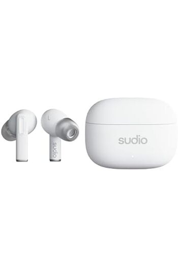 sudio A1 Pro Wireless Earbuds with Bluetooth 5.3, Microphones, 30h Playtime, IPX4 Splash Proof, Mult