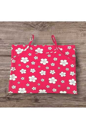 ESTA STORE Red Floral Print Halter Tank Top
