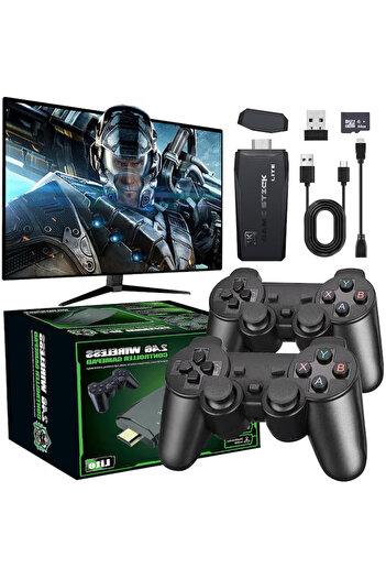 APF Retro game console, AKKEE, 20,000+ games, 2 wireless controllers, 64GB, HDMI