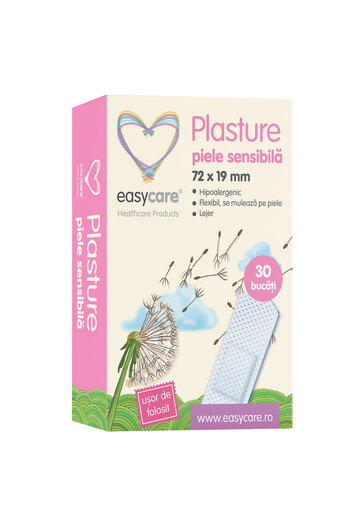 Other Sensitive skin patches, 72mm x 19mm, 30 pieces, EasyCare