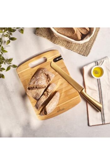 STOREMAX Polysight Bamboo Argus Cutting Board with Scraper Trendzap 467437
