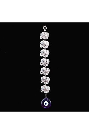 STOREMAX Filigree Elephant Object Evil Eye Bead