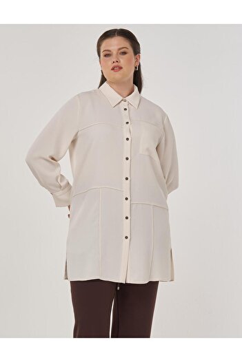 Kayra Knitted Tunic Cream