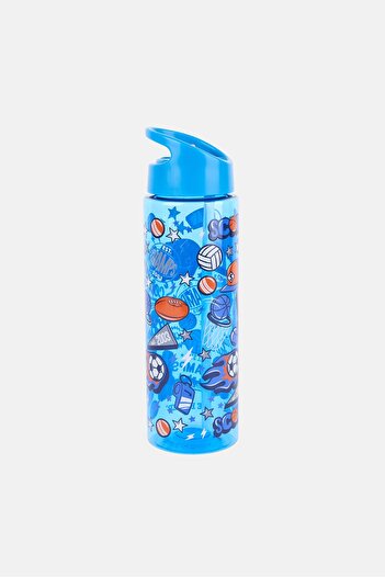 Joe Boxer Kids Boy Graphic Print Plastic Water Bottle, Multicolor