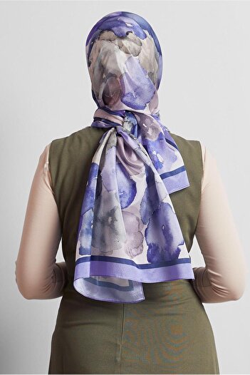 Alvina Patterned Voile Shal 8573