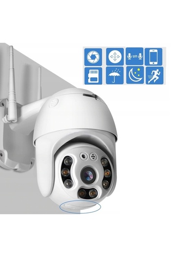 OEM WIFI PTZ Surveillance Camera, TSS-IR2W, 3MP Full HD, Audio-Video, Night Vision, IR 30m