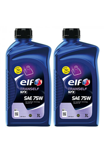 ELF Pachet 2 litri Ulei pentru transmisie Tranself NFX (Tranself NF) GL4+ 75W