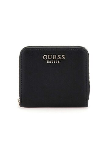 Guess Kadın Talent Fermuarlı Mini Cüzdan - Siyah