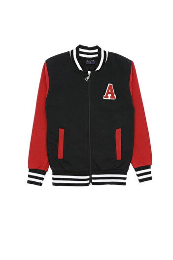 CRASSİ Boy's Cardigan 3 Thread Raised Knit