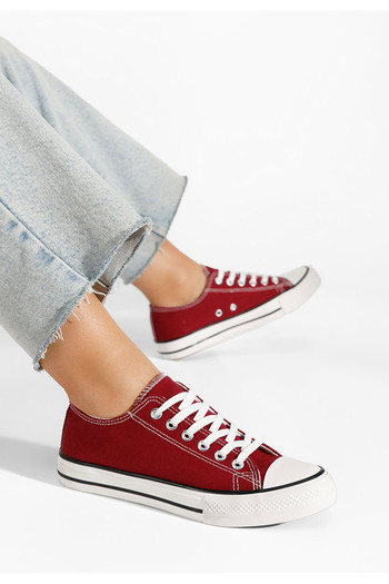 B T Shoes Cavala V2 women's red sneakers