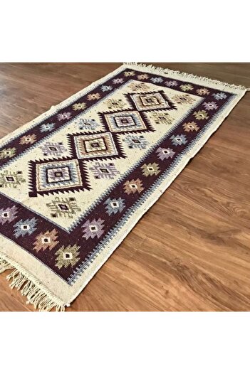 Casa de vis Online Traditional style carpet, cotton with jute, Casa De Vis Online, brown, 60 x 90 CM