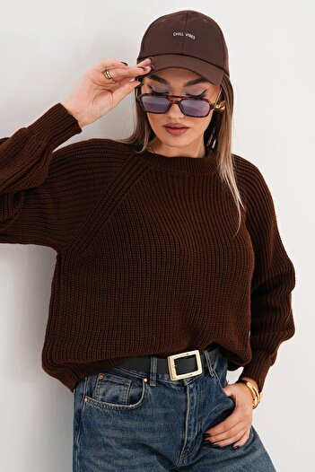 ŞİMAL Women's Half Fisherman Knitwear Knitted Sweater 255083 -