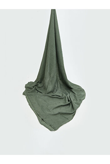 LC Waikiki Green Plain Voile Women's Shawl