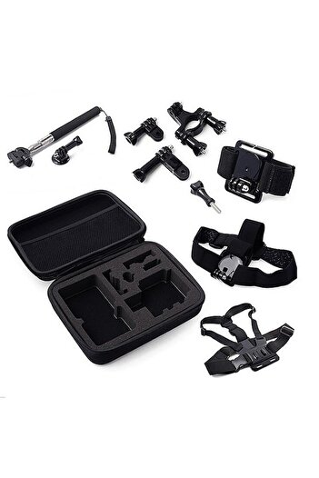 SOHO 7-in-1 Kit for GoPro Hero 3/3+/4, Outdoor Sports, Black