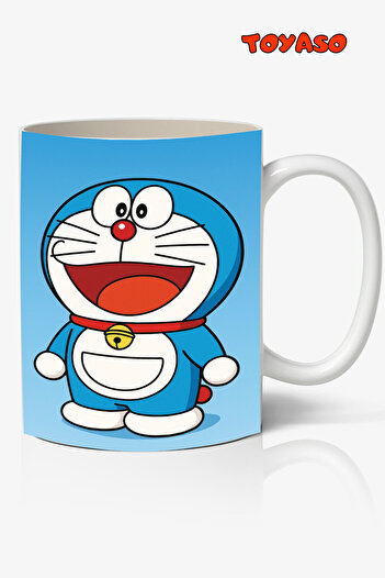 Toyaso Doraemon Doraenuts Anime Themed White Mug Cup Gift for Lover Friend
