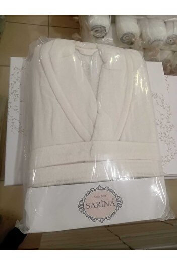 YÜNTEKS 100% Cotton Bathrobe, High Water Absorbency, Gramage Bathrobe, Single Bathrobe