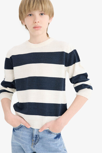 DeFacto Ecru Boy's Sweater C1710A8/Er113